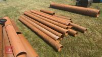 13 LENGTHS OIF 6'' DRAINAGE PIPE - 6