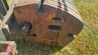 16 X 45KG NEW HOLLAND WAFER WEIGHTS - 6
