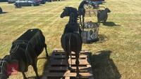 HORSE FIREPIT/ PLANTER - 3