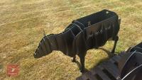 COW FIREPIT/ PLANTER - 5