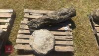 GRANITE MUSHRPOOM/ STADDLE STONE - 2