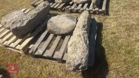 GRANITE MUSHRPOOM/ STADDLE STONE - 4