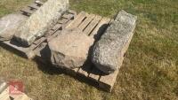 GRANITE MUSHRPOOM/ STADDLE STONE - 5