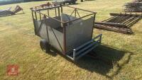 5' 7'' X 4' SINGLE AXLE SHEEP TRAILER - 2