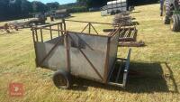 5' 7'' X 4' SINGLE AXLE SHEEP TRAILER - 3