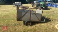 5' 7'' X 4' SINGLE AXLE SHEEP TRAILER - 4