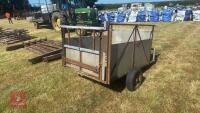5' 7'' X 4' SINGLE AXLE SHEEP TRAILER - 5