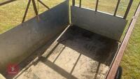 5' 7'' X 4' SINGLE AXLE SHEEP TRAILER - 12