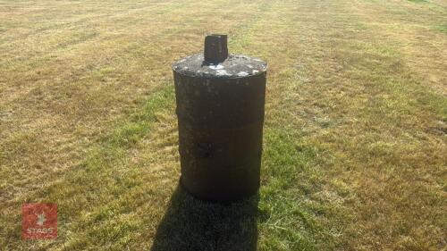CONCRETE TRACTOR WEIGHT