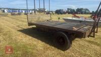 10' 7'' FLAT BALE TRAILER - 8