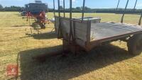 10' 7'' FLAT BALE TRAILER - 10