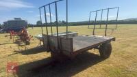 10' 7'' FLAT BALE TRAILER - 11