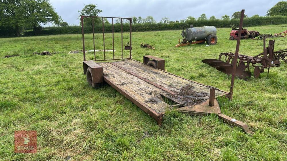14' 3'' LOW LOADING FLAT TRAILER