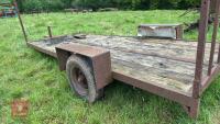 14' 3'' LOW LOADING FLAT TRAILER - 14