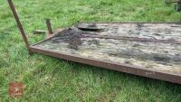 14' 3'' LOW LOADING FLAT TRAILER - 17