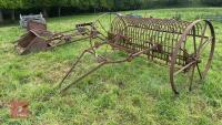 8' VINTAGE HAY RAKE - 2