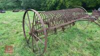 8' VINTAGE HAY RAKE - 7