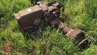 TRACTOR REAR AXLE AND BODY - 6