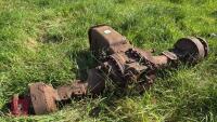 TRACTOR REAR AXLE AND BODY - 7