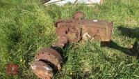 TRACTOR REAR AXLE AND BODY - 12