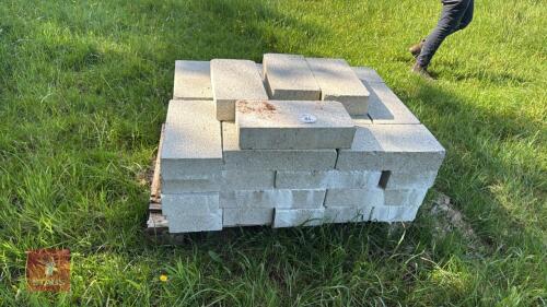 APPROX 45 CONCRETE BLOCKS