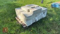 APPROX 45 CONCRETE BLOCKS - 2