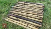 80 X 5'4'' WOODEN FENCE STAKES - 7