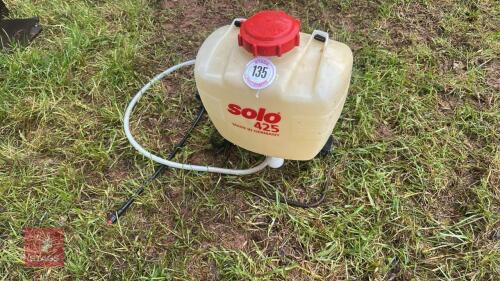SOLO 425 KNAPSACK SPRAYER