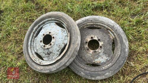 PAIR OF 19'' FRONT WHEEL RIMS