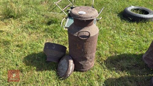 IRON MILK CHURN