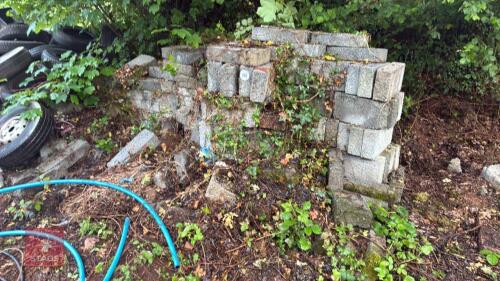 120 + 4'' CONCRETE BLOCKS