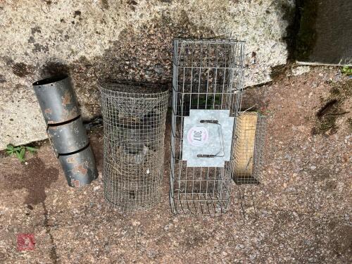 SELECTION OF RAT CAGES