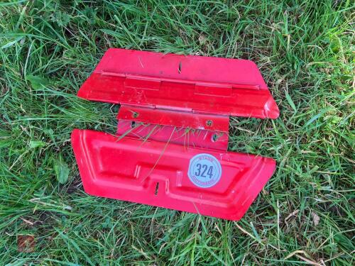 2 MASSEY FERGUSON TOOL BOX LIDS