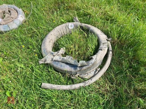 ROLL OF RUBBER PIPE