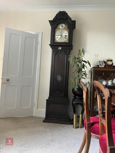 ORNATE GRANDFATHER CLOCK
