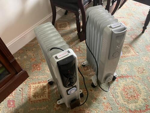 2 OIL FILLED RADIATORS