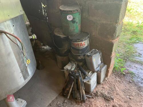 GREASE, GREASE GUNS AND RUST-OLEUM