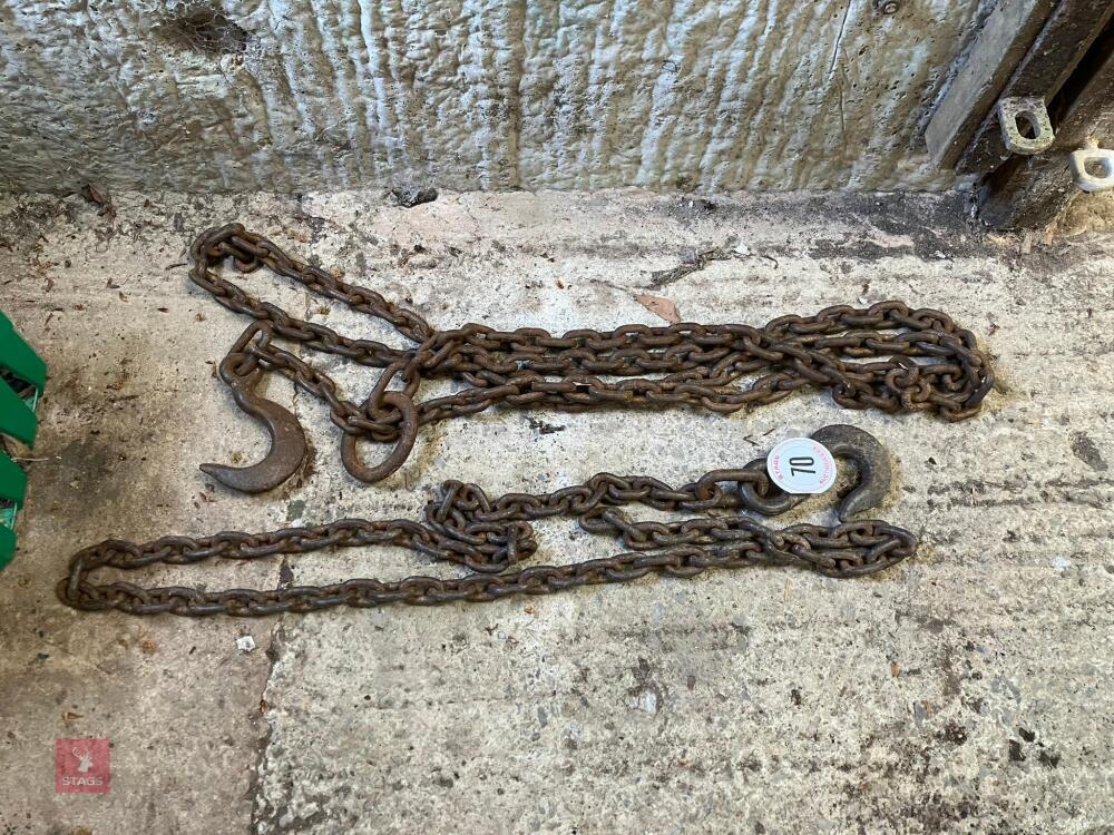 2 TOW CHAINS