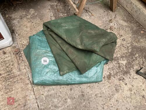 TARPAULIN SHEET AND DOG BED