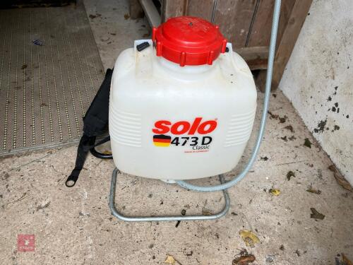 SOLO 473D BACK PACK SPRAYER