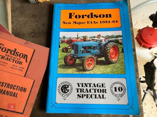 SELECTION OF VINTAGE TRACTOR LITERATURE