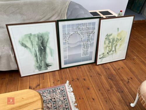 THREE ASSORTED PICTURES
