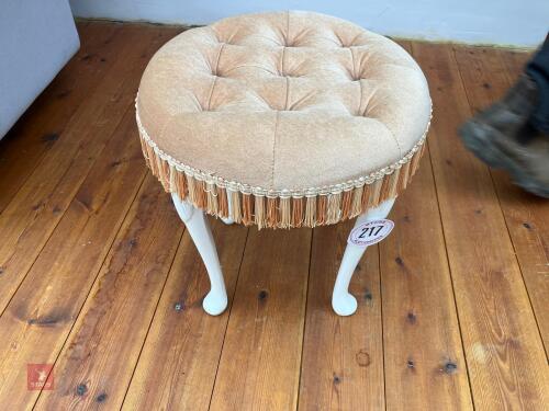 SMALL FOOTSTOOL