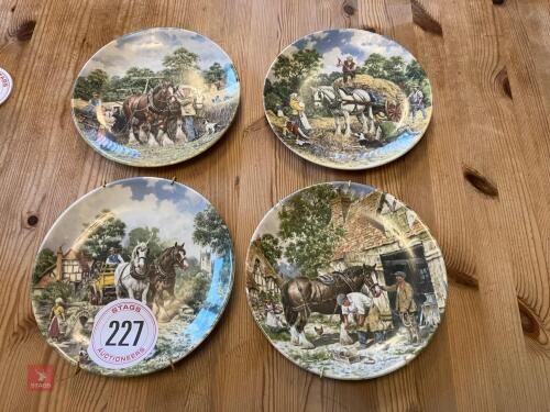 WEDGWOOD COLLECTORS PLATES