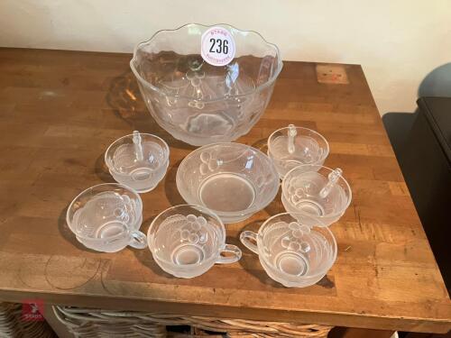 GLASS BOWLS & CUPS
