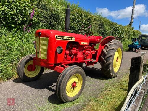 1965 DAVID BROWN 2WD TRACTOR