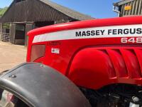 2008 MASSEY FERGUSON 6480 4WD TRACTOR - 6