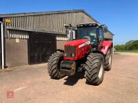 2008 MASSEY FERGUSON 6480 4WD TRACTOR - 58