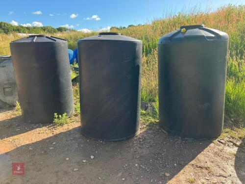 3 BLACK JUICE TANKS