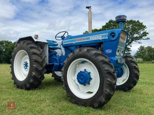 1973 FORD 7000 4WD TRACTOR